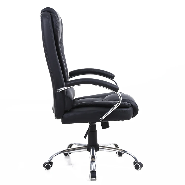 Hot sale luxury executive high quality CEO boss pu leather black office chair