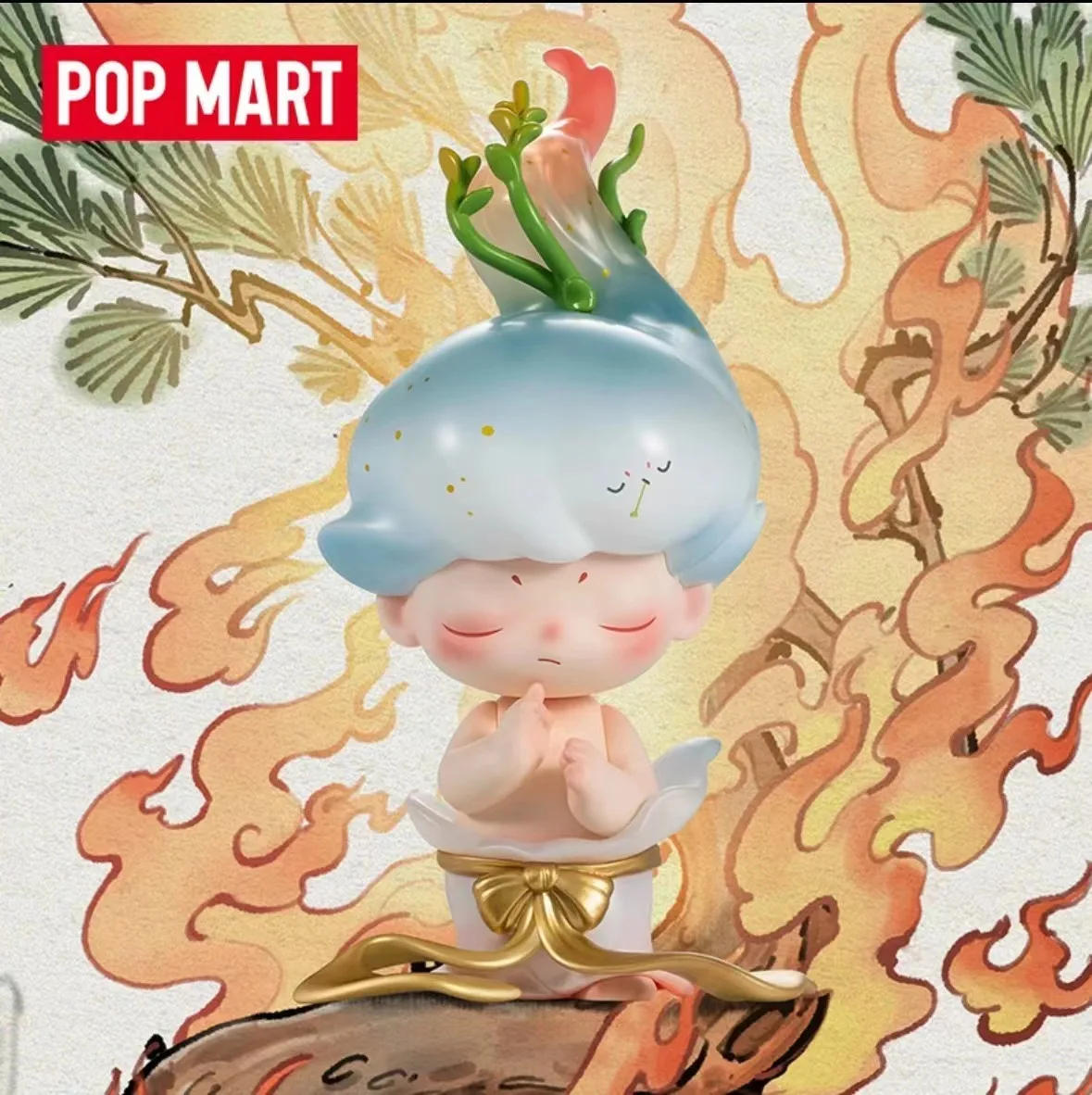 Popmart Wushuang Town 14-я годовщина серии слепой бокс Labubu SP ручной офис