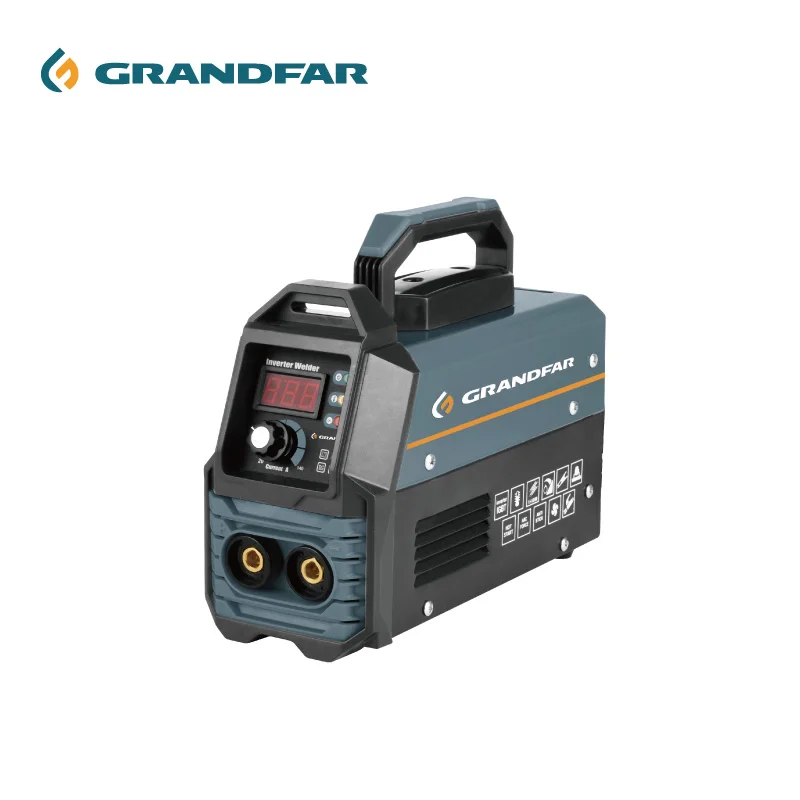 GRANDFAR high efficient mini inverter mma welder small welding machine MMA IGBT inverter arc 200A welding machine