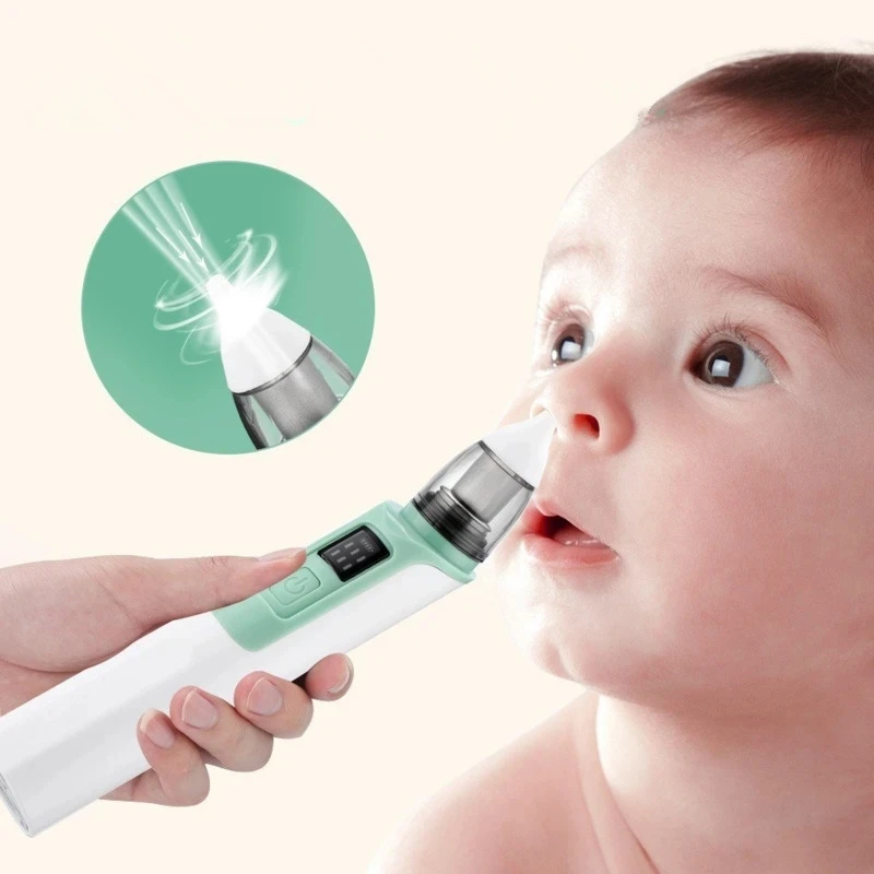 Hot Sale Smart Home Appliances Electric Baby Nasal Aspirator and Silicone Suction Nose Cleaner for Newborn Infant Child Kids