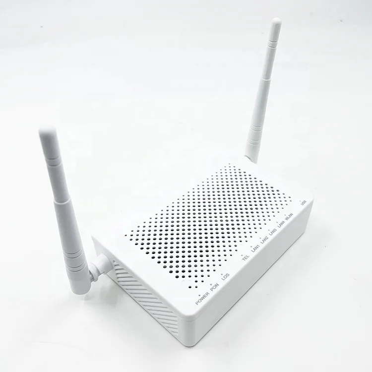 Used FTTH Modem ONU Antena Router ONT XPON ZXHN F663 F663NV3 F663NV3A 1GE+3FE+1POT+1USB