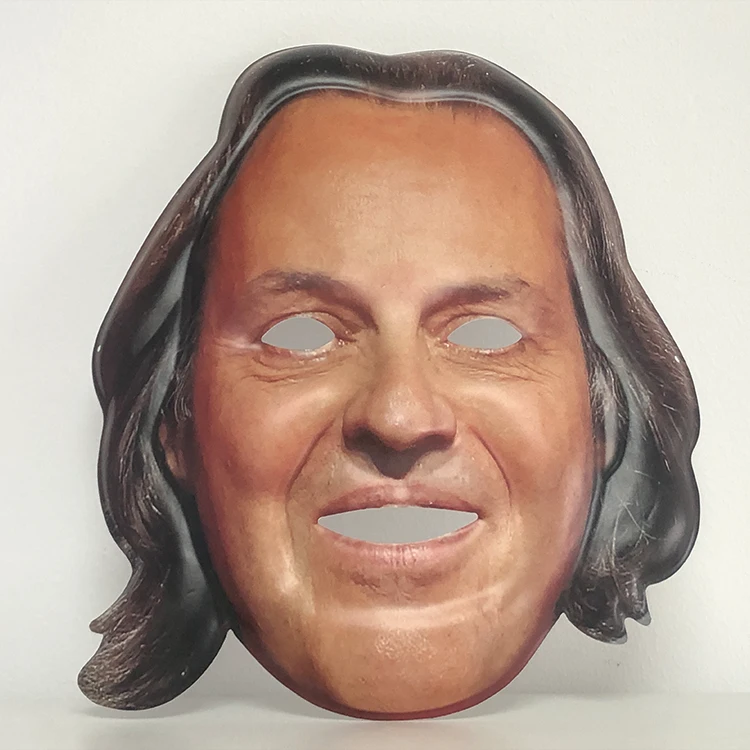 Simple Design 3d embossed pvc mask Masquerade Party Mask Custom pvc Mask