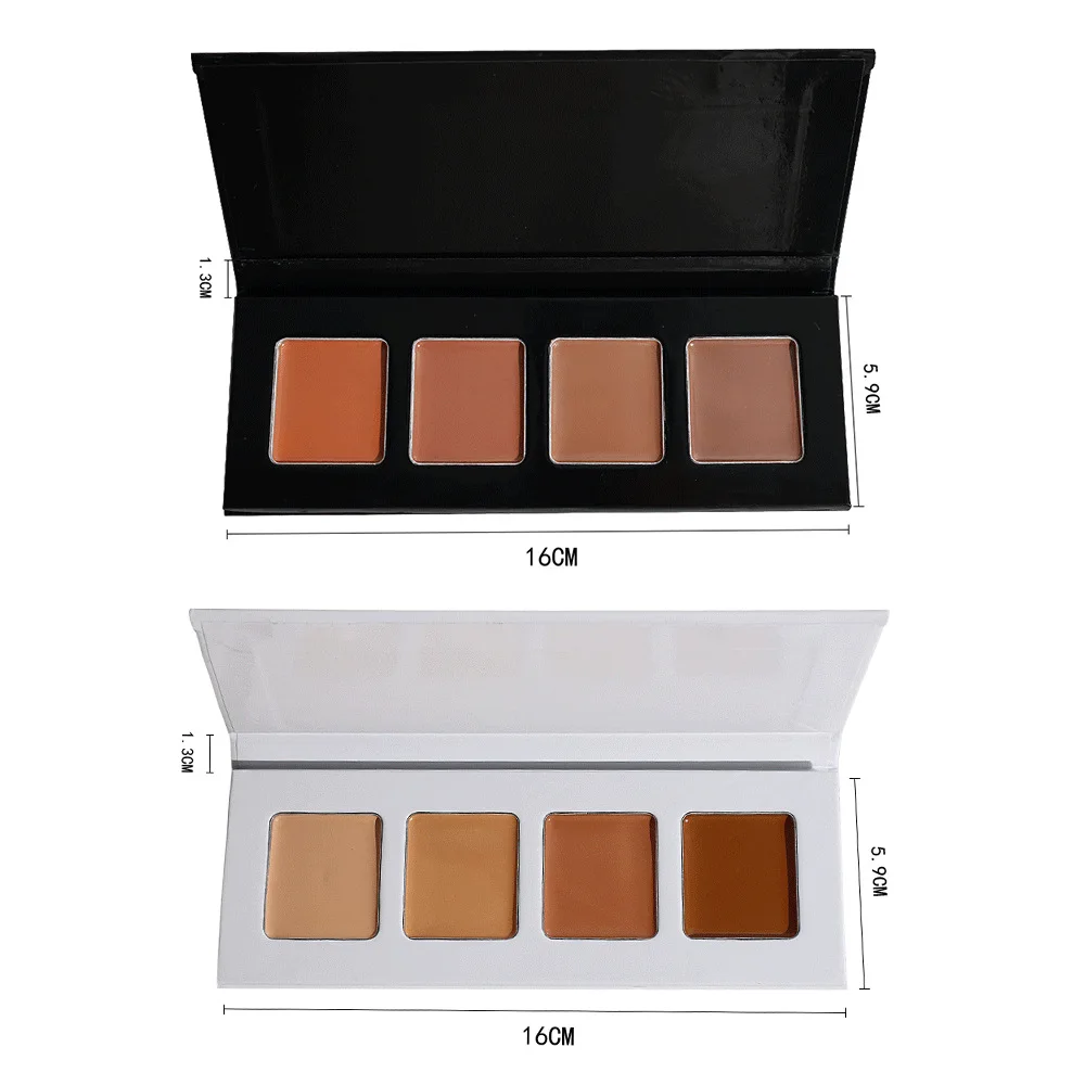 Wholesale 19 Color Selection Cream High Pigment Full Coverage Private Label Concealer Palette Logo Printing Conceal