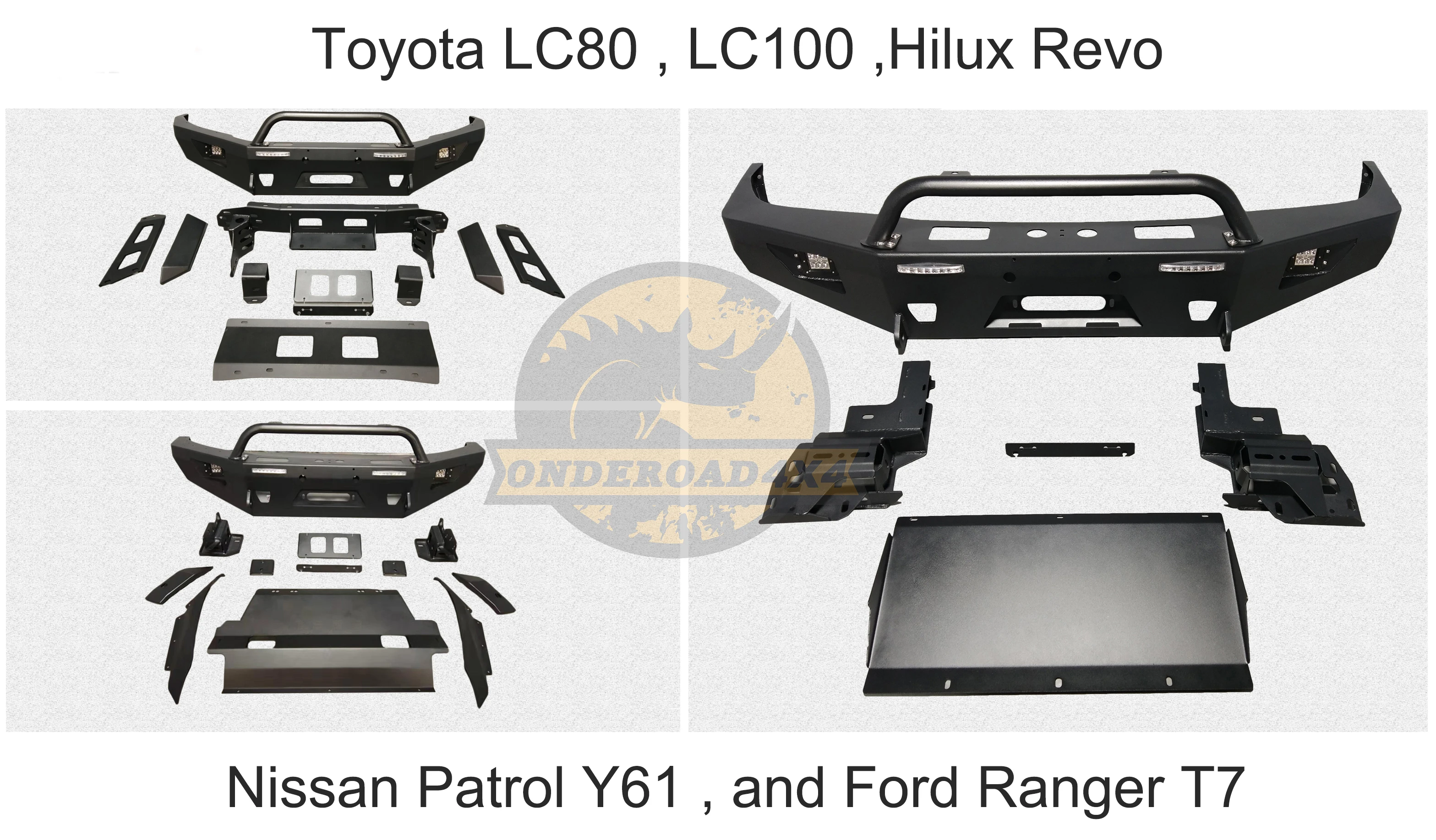 wholesalers 4x4 Hot Sale Pick up pajero Front Bumper Car Accessories Of Body Kit Fit for pajero