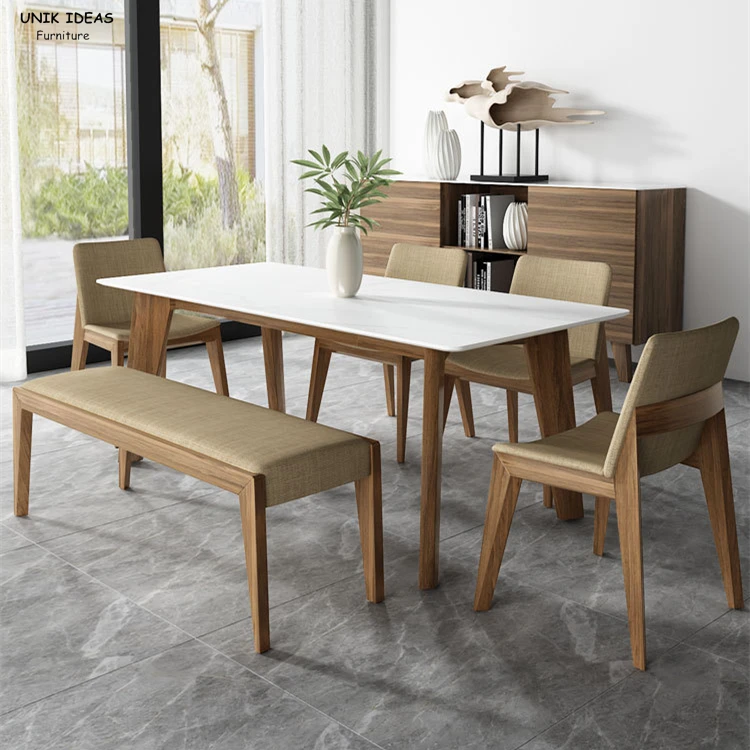 Simple design home furniture Solid Wood Nordic style restaurant commercial Dining Chairs living room leisure dining chairs