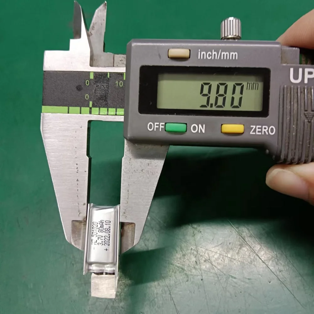 Литий-полимерная аккумуляторная батарея KC IEC62133 3 7 в 80 мАч UL1642 501020