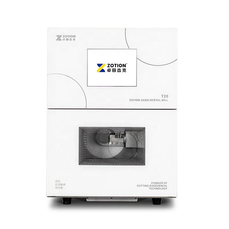 Zotion T20W 2023 new model 5 axis cad cam dental wet cnc milling machine