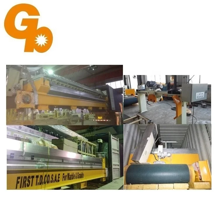 Auto Granite Slab Polishing Line Stone Grinding Machine