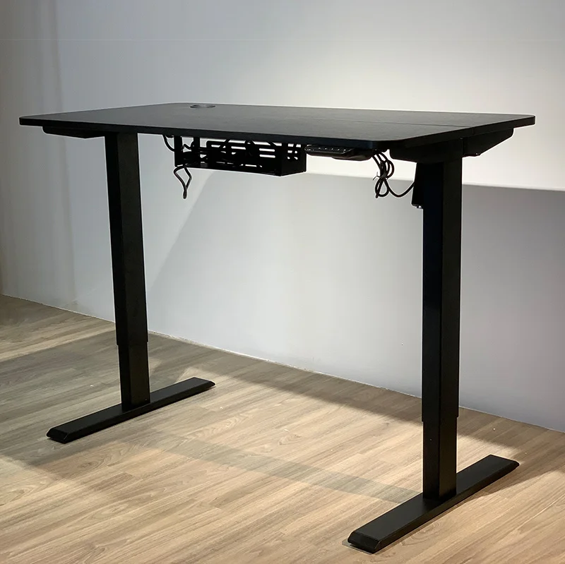 Free Sample Modern Table Furniture Executive Adjustable Luxury Home Design China Glass White Height Computer L Shape Office Desk