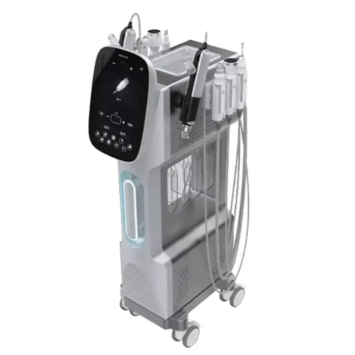 6/9 in 1 hydra peel dermabrasion facial cleaning beauty machine