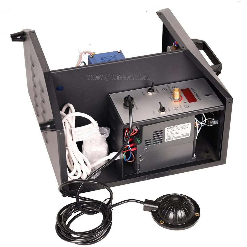 tube cleaner/tube brushing machine for chiller boiler heat exchanger