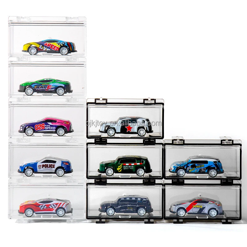 Wholesales Custom 1/64 Scale Acrylic Display Case Diecast Car Model Storage Matchbox Display Cabinet For Hotwheel