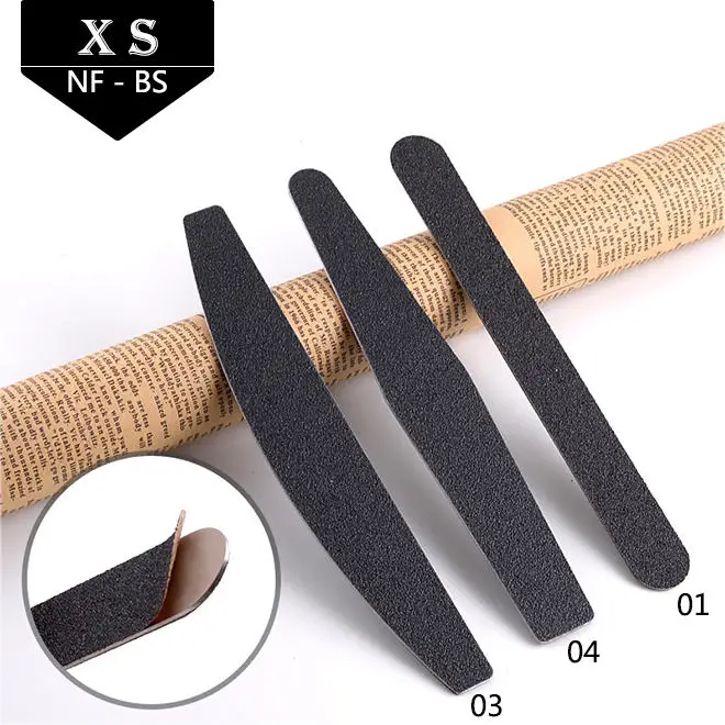 High Quality Eco-Friendly Low Price Black Washable Double Sided Custom Mini Nail File