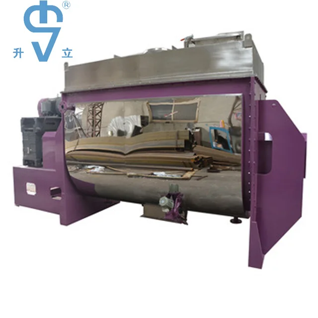 Horizontal Stainless Steel  Ribbon Mixer / Blender for Chemical and food industry