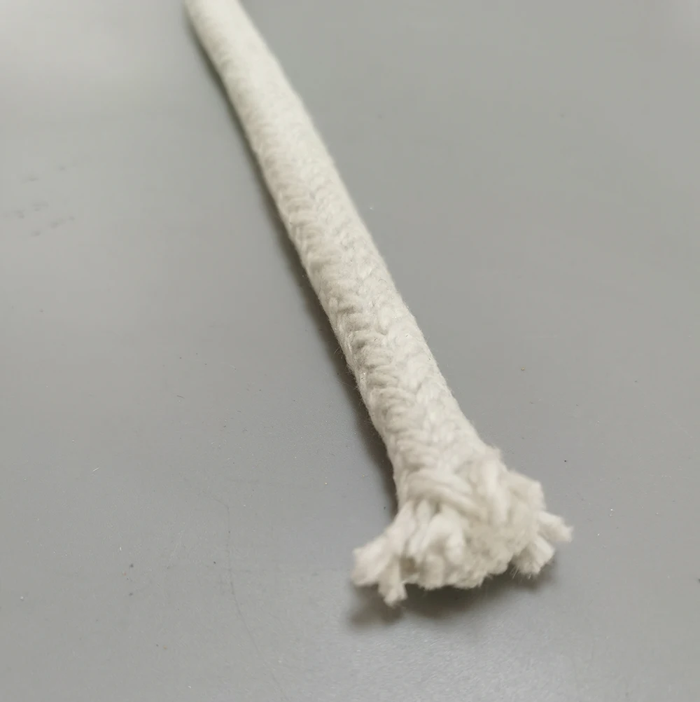 High Temperature Oven Door Seal Refractory Ceramic Fiber Round Ceramic Fiber Rope