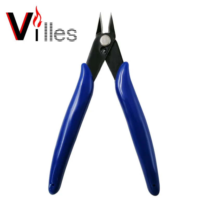 Качество Брезент villes 170 зажим DIY electronicdiagonal кусачки боковые режущие плоскогубцы kit сдвига Плоскогубцы Ручной Электронный к