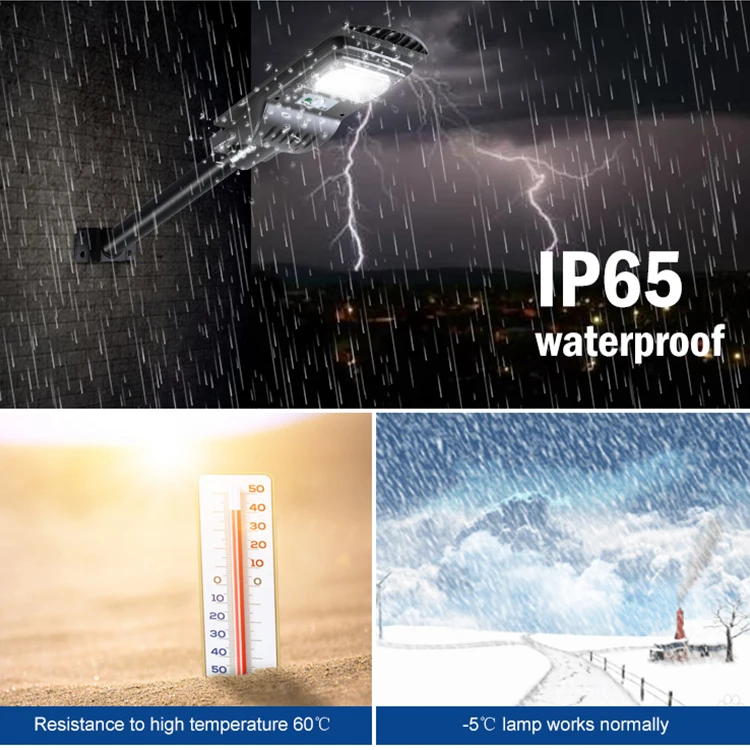 Energy Saving Waterproof Ip65 Outdoor 30w 60w 90w 120w Integrated All In One Led Solar Streetlight