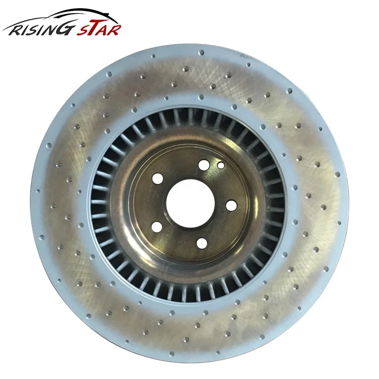 A2214211312 auto front brake disc rotor for Mercedes Benz W221 C216 S63 AMG S65 CL63 AMG