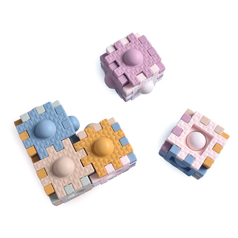 With Lip Stress Relief Pop Squeeze Toys Maysun New Silicone Fidget Juguet Push Pop Bubble Toys Popping Fidget Toy Custom Logo