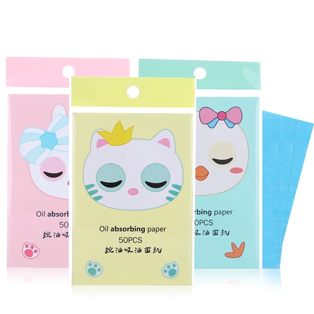 Lameila Private Label Facial Cleaning Oil Absorbing Paper Cosmetic Makeup Face Oil Blotting Paper Tissue With Animal Print A557