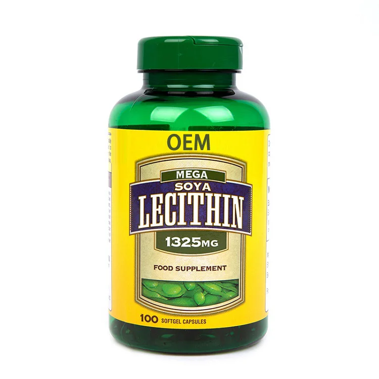 ODM factory processing Soy lecithin capsules