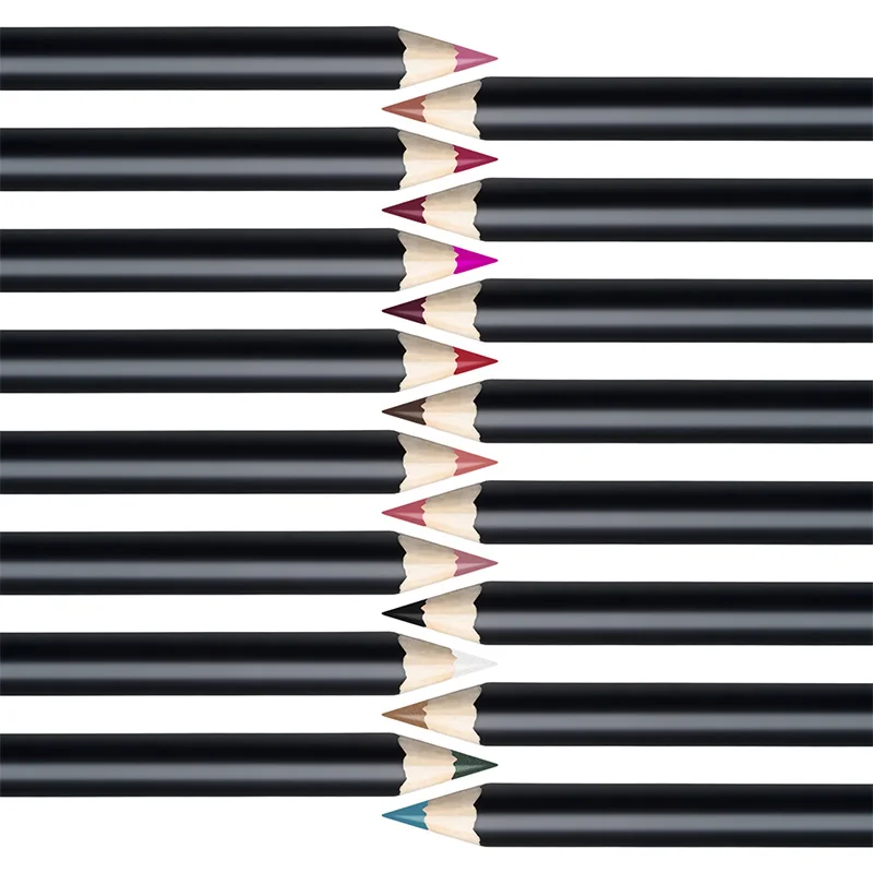 21 Color Vegan Lip Liner Wholesale Custom Logo lip liner private label Waterproof Lip liner Pencil