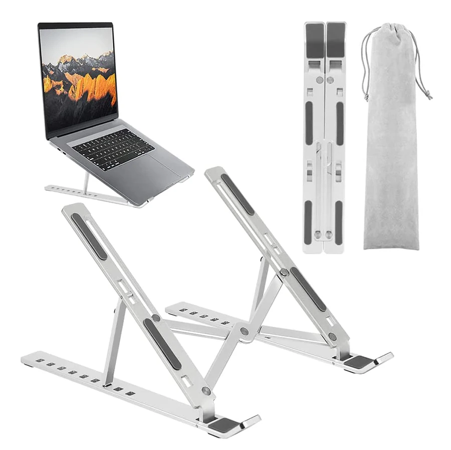 Hot Selling Notebook Computer Laptop Aluminum Holder Stand Folding PC Home Office Laptop Stand