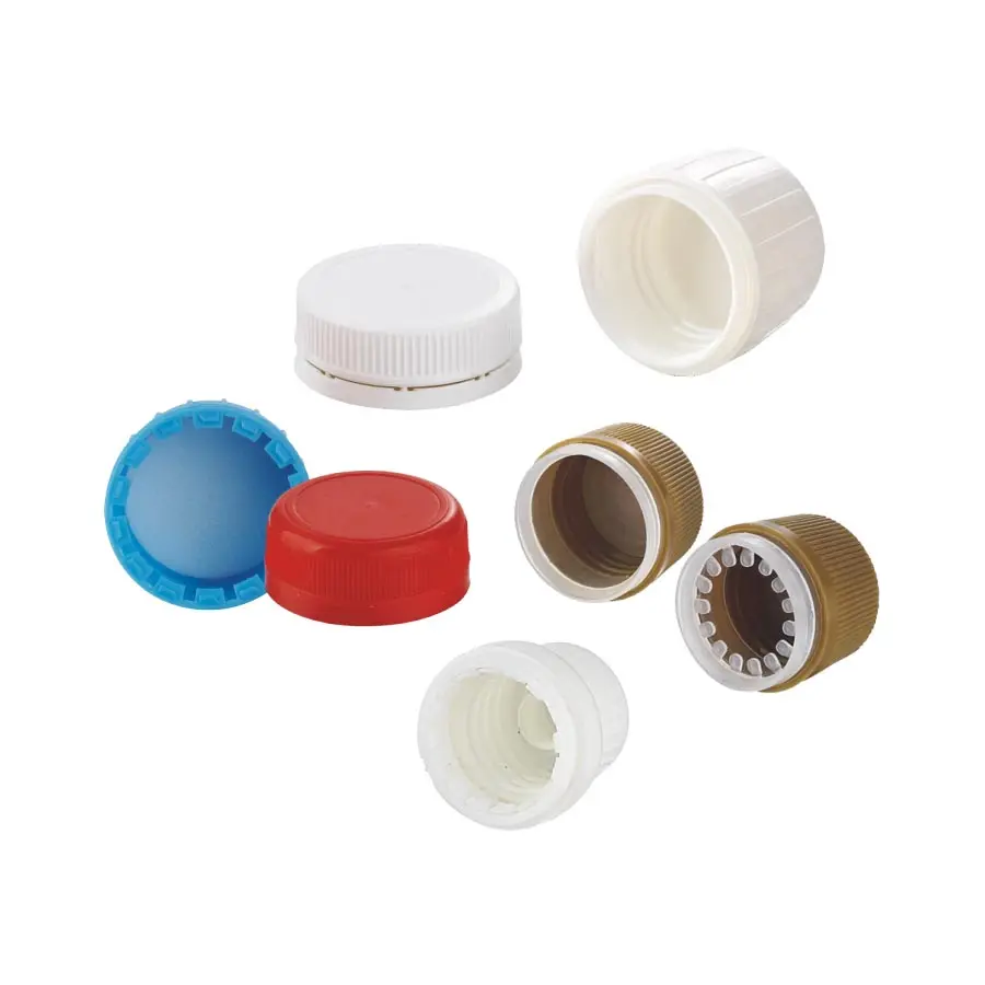 11mm-53mm TE CRC Plastic Caps For Vials Bottles Jars Tubes Cans from Ningbo China Factory
