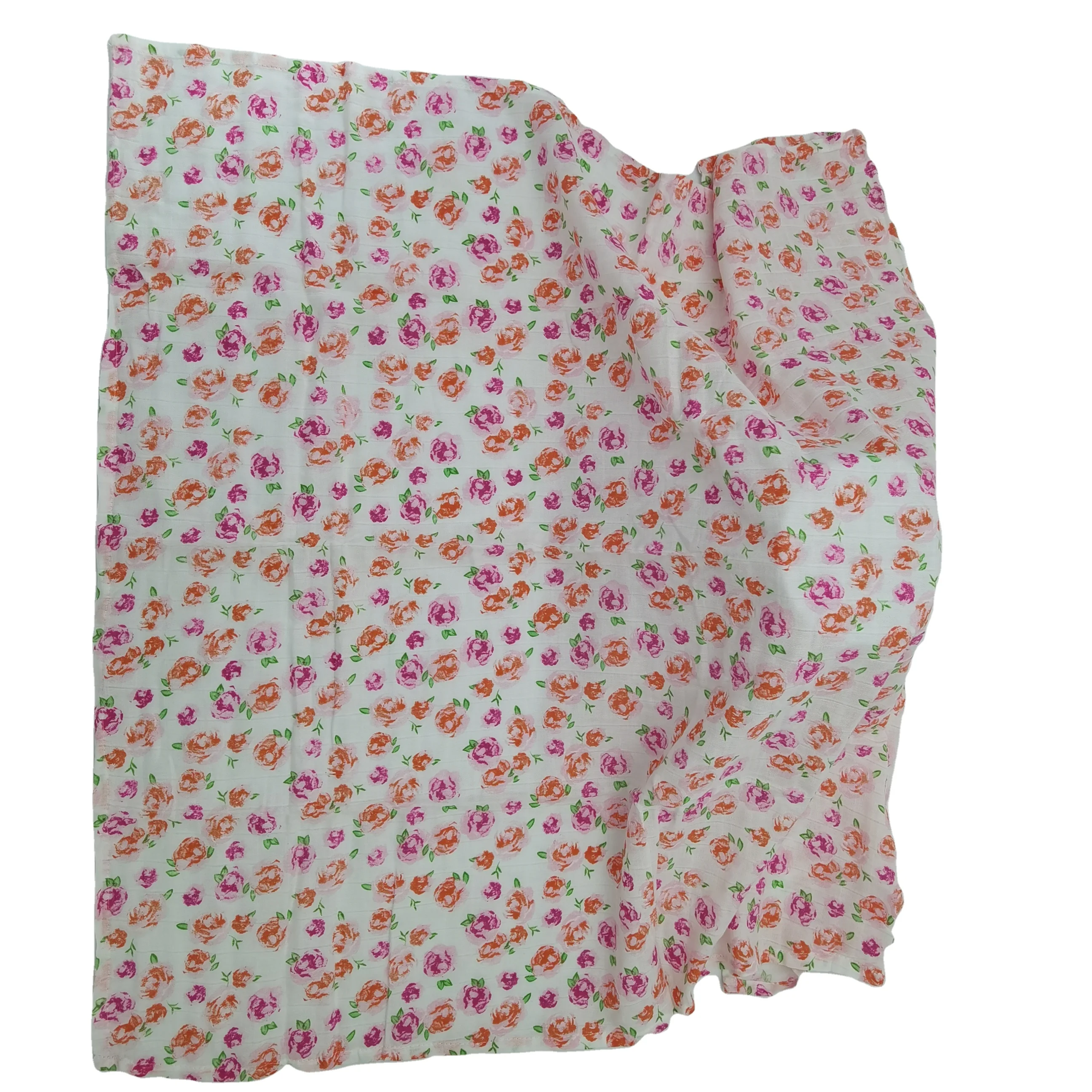 
Muslin Swaddle Blankets Organic Soft Baby Blankets 100% Cotton Newborn Receiving Swaddle 