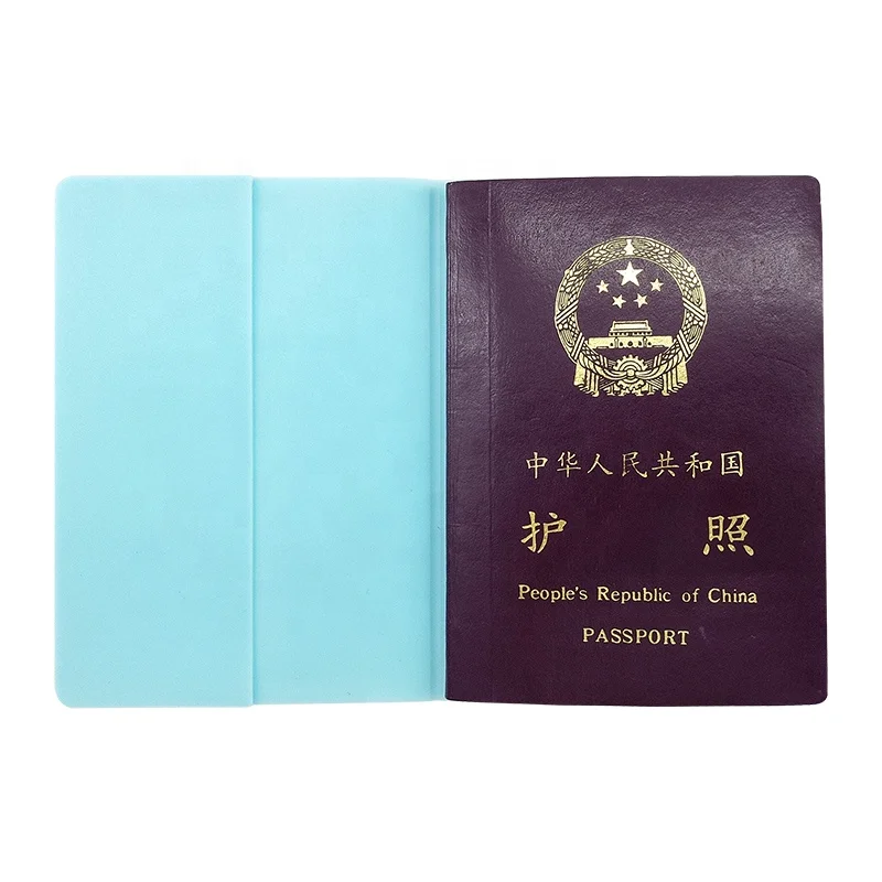 High quality promotion gift travel customized logo unique passport case, printing logo silicone passport cover