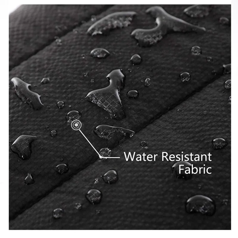 Carbon Fiber Element Customized Thermal Cotton Lightweight Washable Mens Electric Heating Gilet for winter