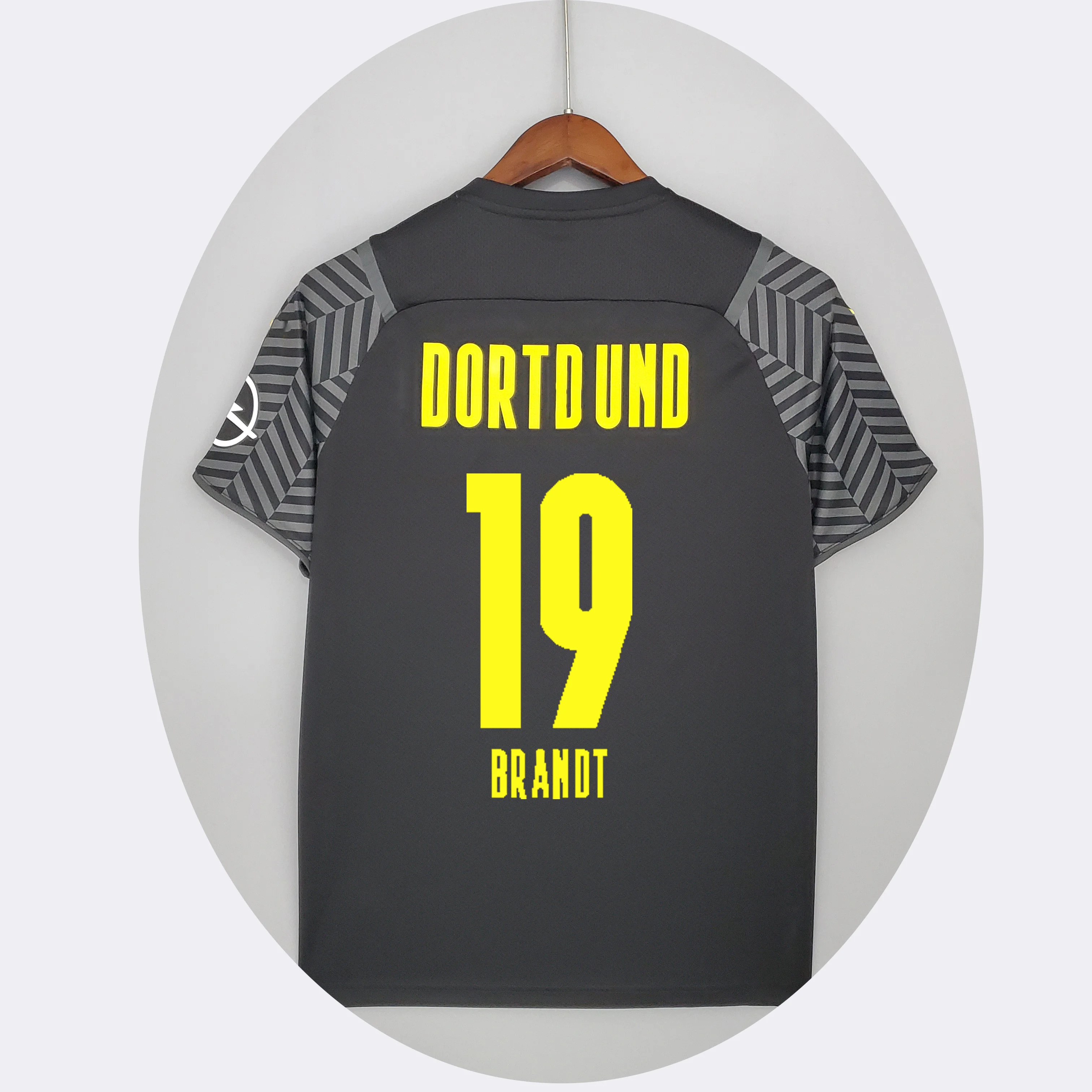 2022 new soccer wear DortmundS football jersey HAALAND soccer club uniform BorussiaS football uniforms Fan version jersey