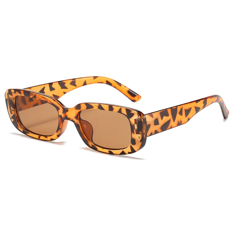 2022 маленькая прямоугольная квадратная оправа винтажная женская унисекс красочная UV400 поликарбонатные линзы карамельные Цвета Маленькие прямоугольные дизайнерские солнцезащитные очки