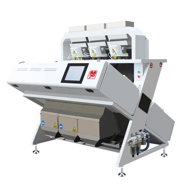 IN STOCK in Europe Support Local Service Grain Color Sorter  Plastic Bean Soy Corn Colour Sorter