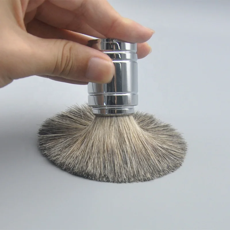 Sliver Shaving Brush Handle badger shaving brush knots