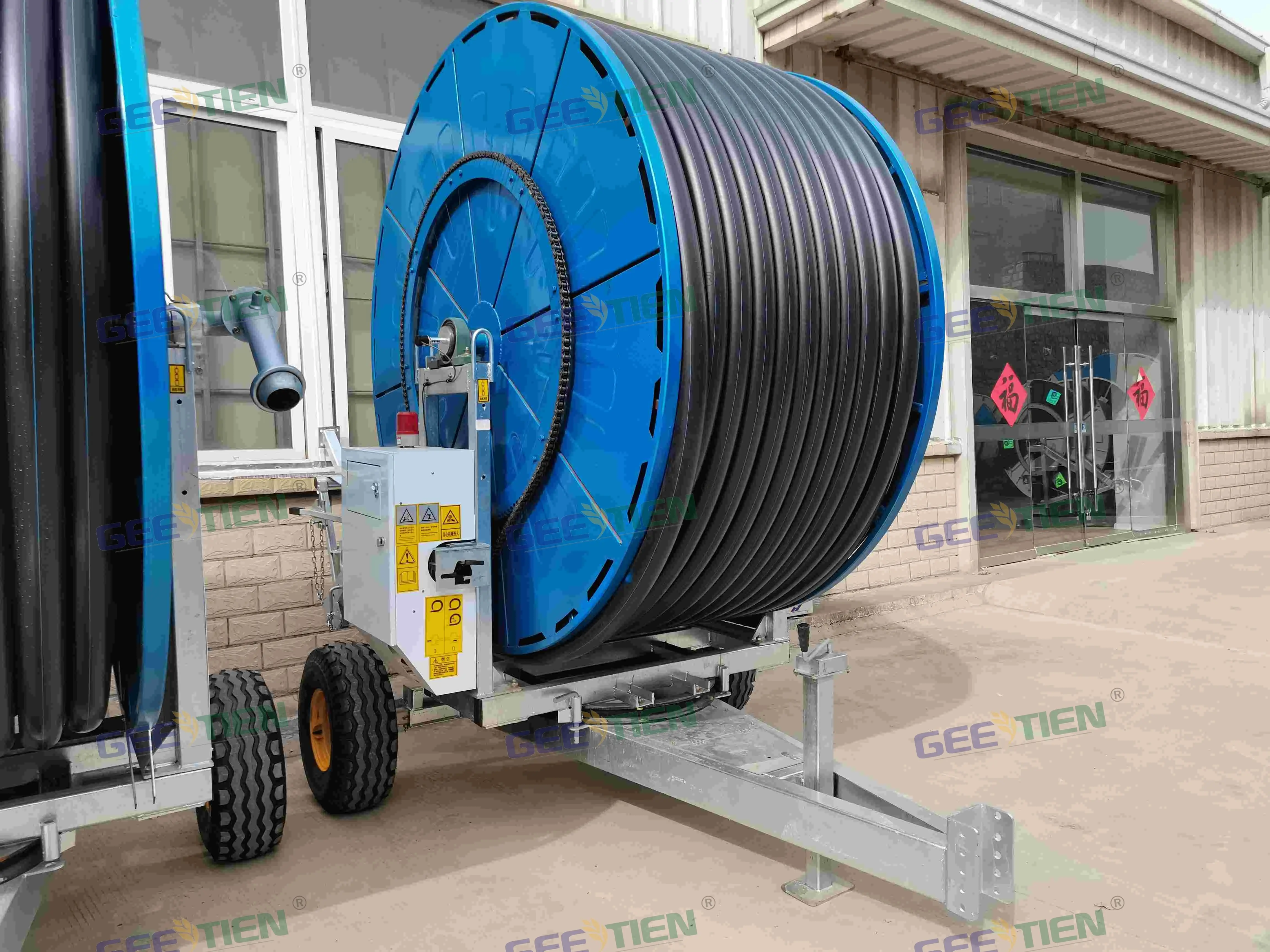 rain gun sprinkler irrigation system water reel drip irrigation machinery