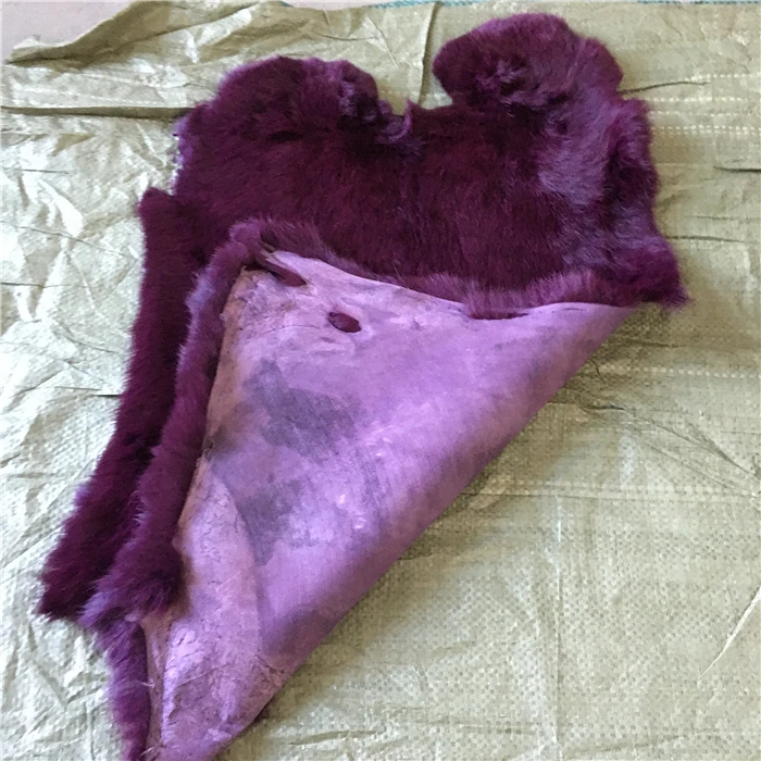 genuine raw chinchilla rabbit fur pelt for sale cheap price