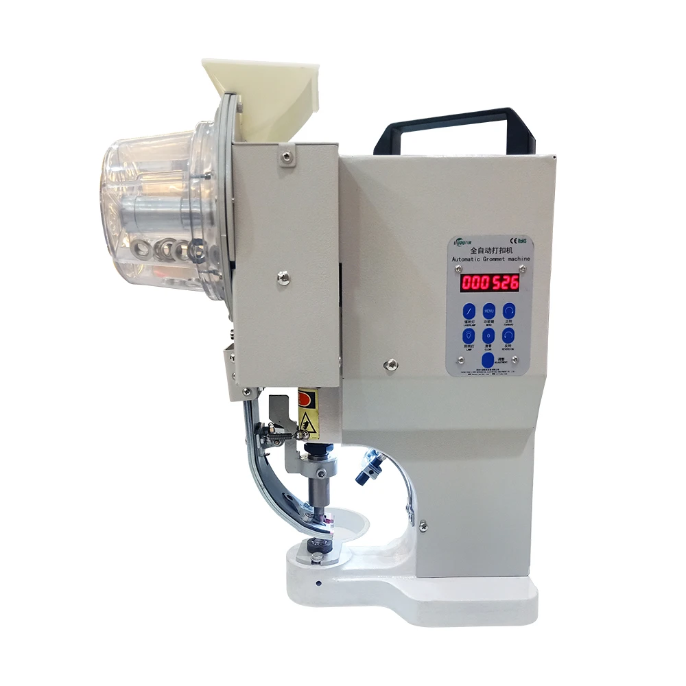 LD750A Electrical Automatic Grommet Machine Flex banner and sunboard eyelet punching machine