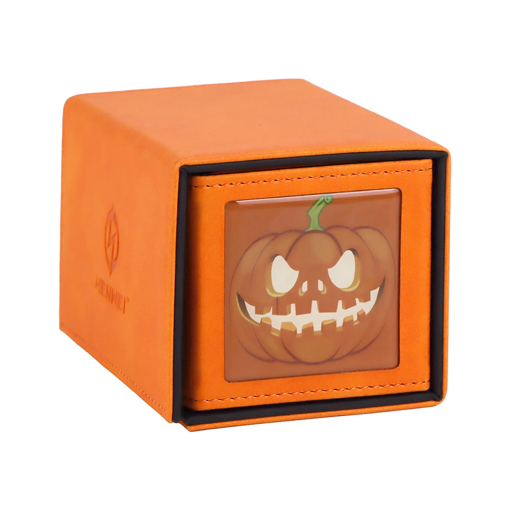 Card Deck Box MTG Commander Decks TCG Cards with Magic Leather Deck Card Case