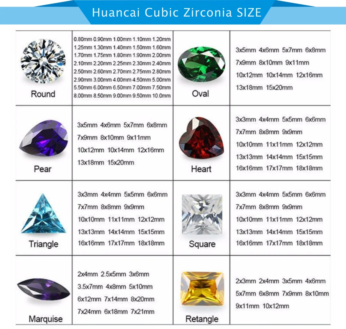 3A-5A water drop pear shape natural olive yellow diamond loose gem cubic zirconia gem wholesale