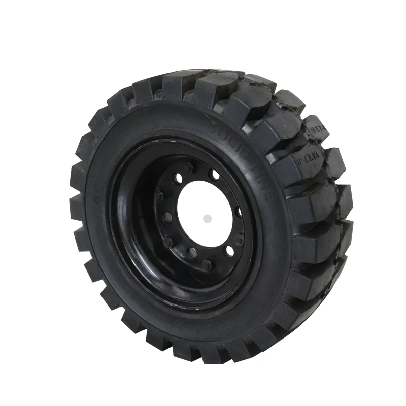 made in china 4.00-8 5.00-8 6.00-9 6.50-10 18*7-8 28*9-15 815-15 Solid tires factory
