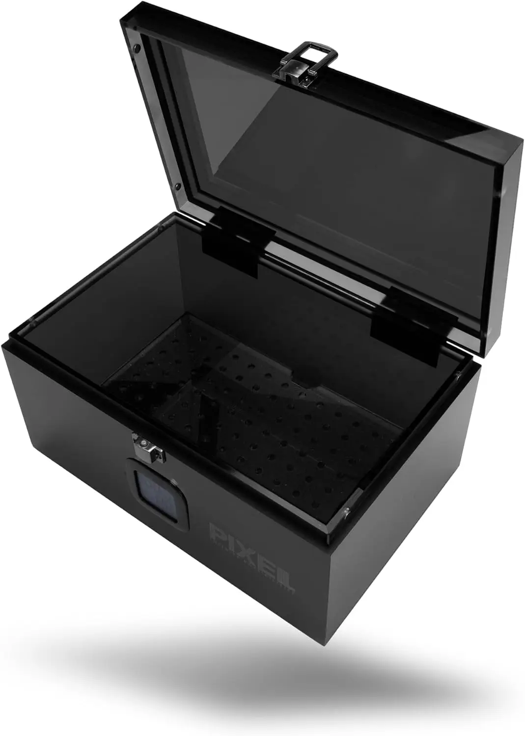 Custom transparent acrylic plexiglass humidor box container