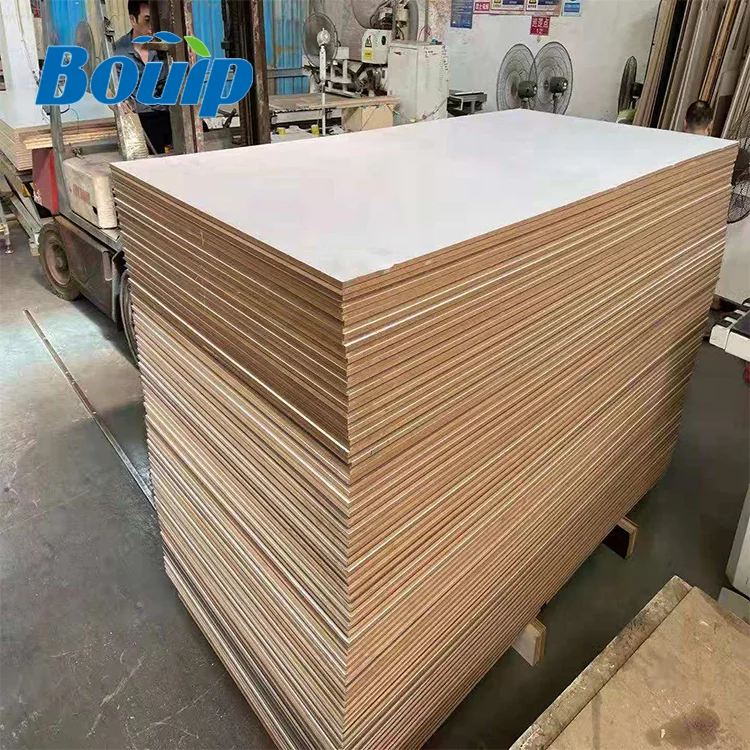 2440x1220mm Melamine MDF Board Laminated Sheets