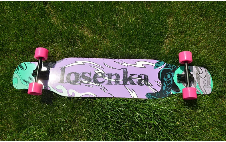 Manufacturer Wholesale Custom Finely Processed Deck Skateboard drop-down Longboard