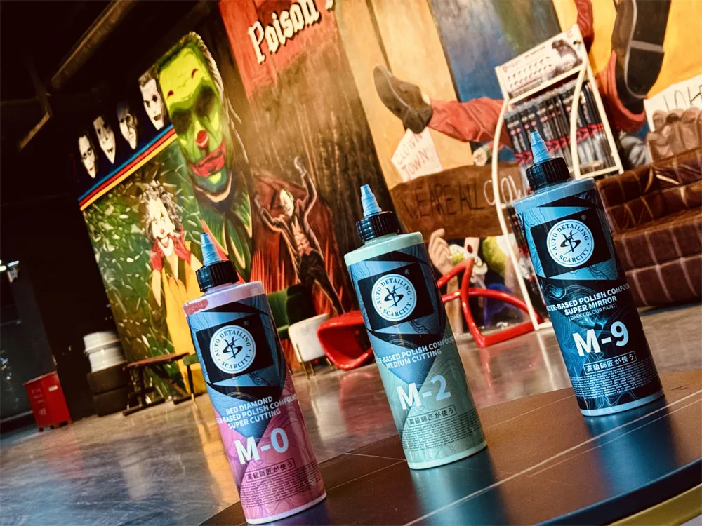 SCARCITY Luxury Gloss 500ml Paint Protection Wash Car Polish Wax Liquid