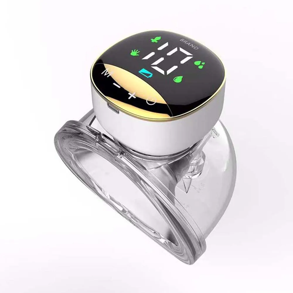 Electric Milk Hands Free Wireless HandsFree New Cordless Feeding Changeable Wearable Electronic Breast Pump