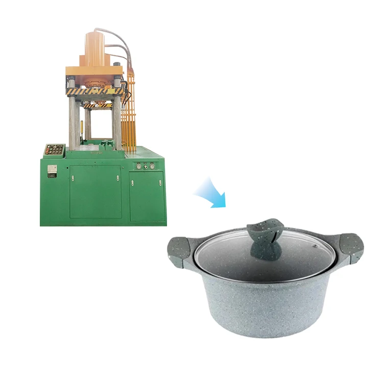 Сервопривод, четырехколонный, 1000 тонн, аналогичная машина для литья под давлением, машина для производства алюминиевых сковородок, Формовочная гидравлическая пресс-машина