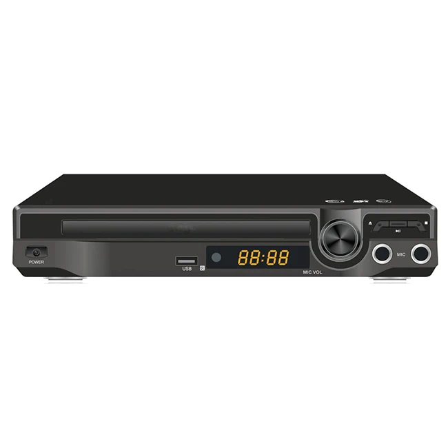 Цифровой dvd-плеер с поддержкой usb sd-карты, микрофоном, усилителем, dvd-плеером с fm-радио