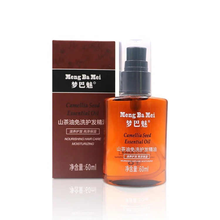 
Manufacturer Wholesale 60ml Camellia Oil No-wash Hair Care Essential Oil 