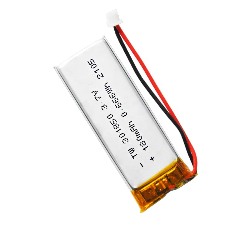 3 7 V 180Mah 301850 полимерная перезаряжаемая литиевая батарея имеет сертификацию